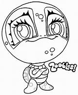 Zoobles Giraffe Coloring Page  Free Printable Pages For Kids sketch template