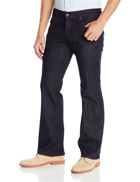 7 For All Mankind Men's Brett Modern Bootcut Luxe Performance Jean in Deep Well | Performance ...