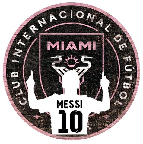 Inter Miami Lionel Messi Soccer Window Car Decal Sticker - Etsy