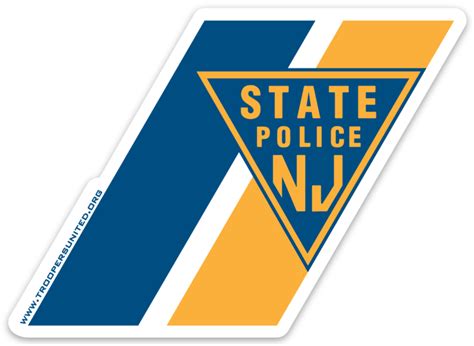 NJSP Decal – Troopers United Foundation