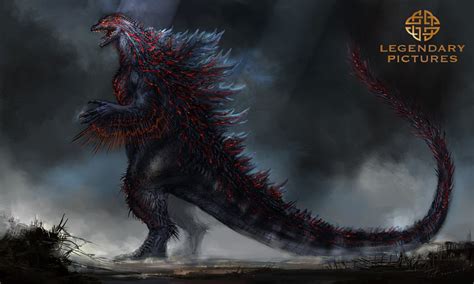 Unused Monsterverse Godzilla concept art (I made a mistake, it’s actually fan art)... | Fandom