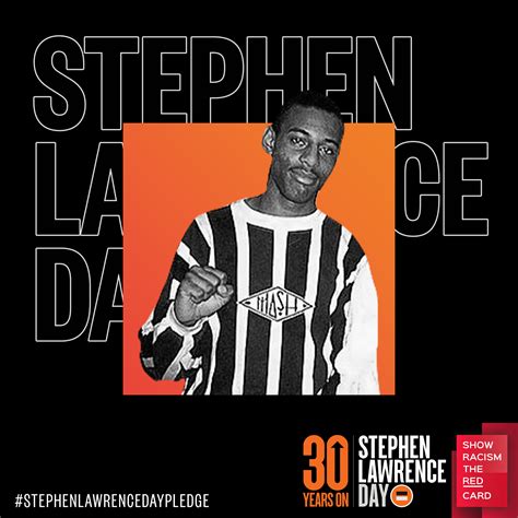 Stephen Lawrence Day 2023 - Show Racism the Red Card