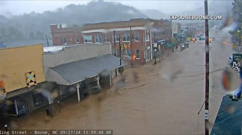 Town of Boone floods in the Blue Ridge Mountains of Western North Carolina | wbir.com