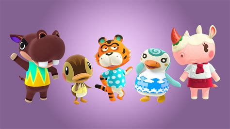 All New Acnh Villagers Animal Crossing: New Horizons - The Art of Images