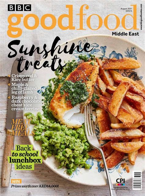 BBC Good Food ME - August 2021 | Bbc good food recipes, Food magazine, Food