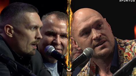 Eagle-eyed fans spot the moment Oleksandr Usyk 'rattled' Tyson Fury in ...