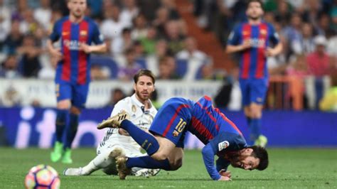 Real Madrid Tackles on Messi