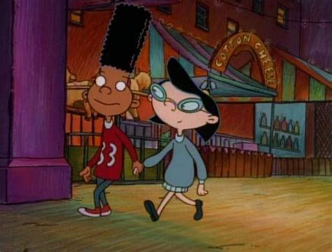 phoebe and gerald | Tumblr | Arnold and helga, Hey arnold, Couple cartoon