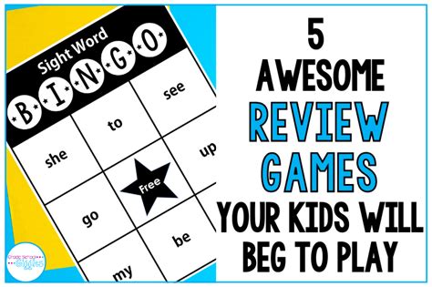 5 Awesome Review Games Your Students Will Beg To Play Again - Grade ...