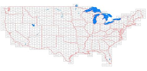 California Topographic Map Index | Printable Maps