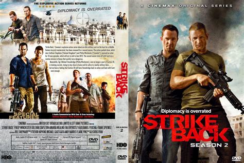 Strike Back Season 2 - TV DVD Scanned Covers - Strike Back Season 2 :: DVD Covers