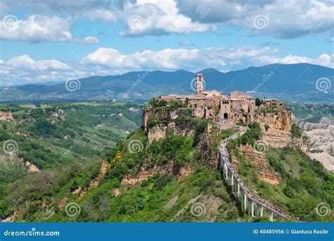 Civita di Bagnoregio stock photo. Image of dies, history - 40485956