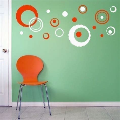 Gear Wall Decals Mid Century Modern Style Geometric Circle - Etsy | Modern decals, Wall decals ...