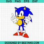 Sonic Hedgehog SVG, Disney Sonic The Hedgehog SVG, Sonic Cartoon SVG
