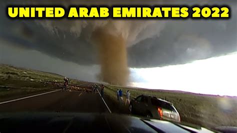 Shock Footage from UAE! Biggest Tornado in Sharjah today! - YouTube