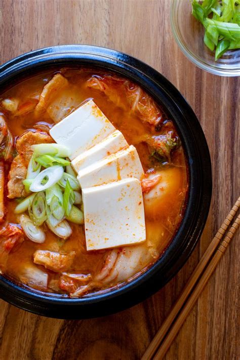 Easy Kimchi Stew Recipe (Jjigae) With Pork and Tofu