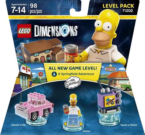 Amazon.com: Simpsons Level Pack - LEGO Dimensions : Toys & Games