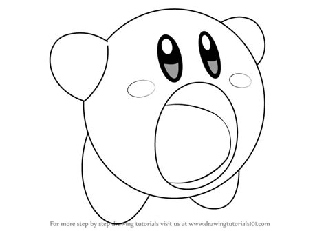 Learn How to Draw Yellow Kirby from Kirby (Kirby) Step by Step ...