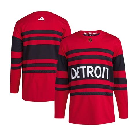 Detroit Red Wings Men's Reverse Retro 2.0 Jersey - Vintage Detroit ...