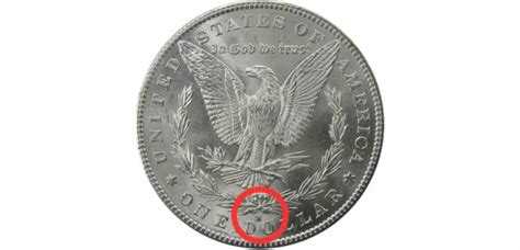 Morgan Silver Dollar Mint Marks - An Illustrated Guide