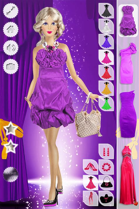 there are huge collection of dress up games like celebrity dress up games, barbie dress up games ...