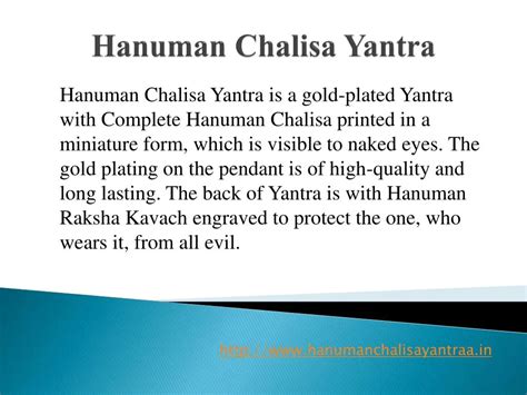 PPT - Hanuman chalisa yantra PowerPoint Presentation, free download - ID:7162464