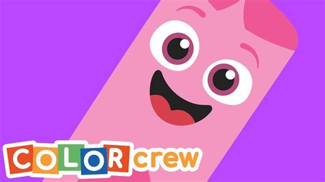 Toddler Learning Video | Color Crew - Pink | Drawing |@BabyFirst Learn Colors, ABCs, Rhymes ...