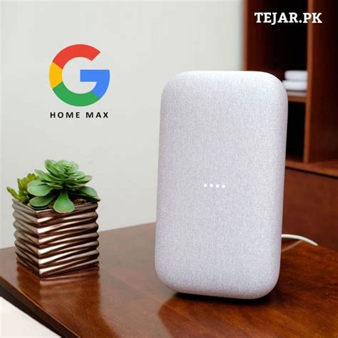 Google Home Max | Google home, Chromecast, Smart speaker