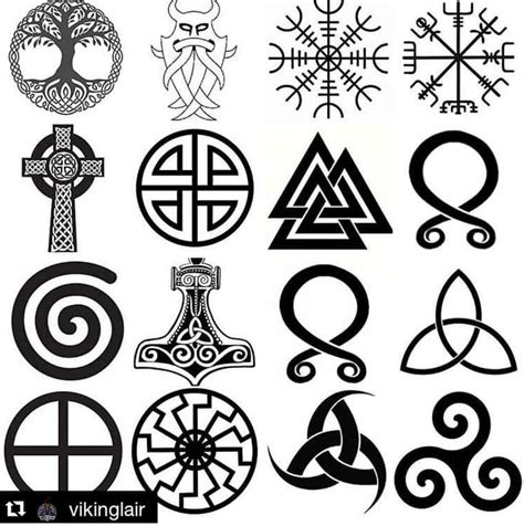 Top 10 Viking Symbols And Meanings Viking Symbols Viking Symbols And ...