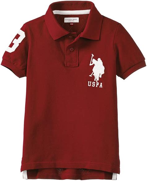 Buy US Polo Association Kids Boys' T-Shirt (UKTS5981_Red_S HS) at Amazon.in