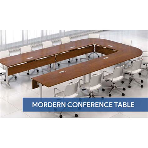 Brown Modern Conference Table at Best Price in Mumbai | Kashish Panel Works