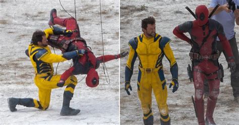 Deadpool 3: Pictures show Hugh Jackman and Ryan Reynolds clash in battle | Metro News