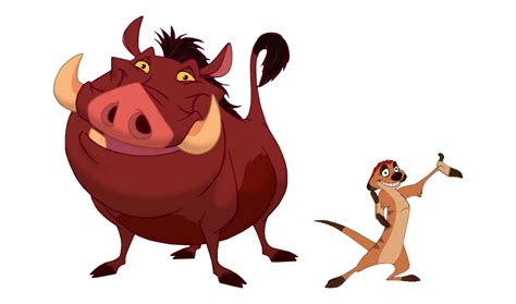 Timon And Pumbaa Renders by Kingevan210 on DeviantArt