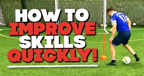 Improve Soccer Skills Quickly - 4 EASY Ways To Get Better FAST!