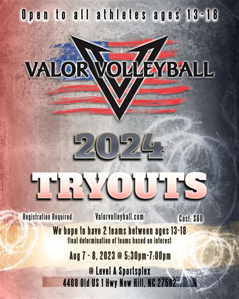 2024 Season Tryouts – Valor Volleyball Club