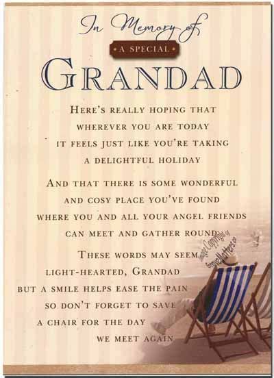 For grandad | Grandfather quotes, In loving memory quotes, Grandad quotes