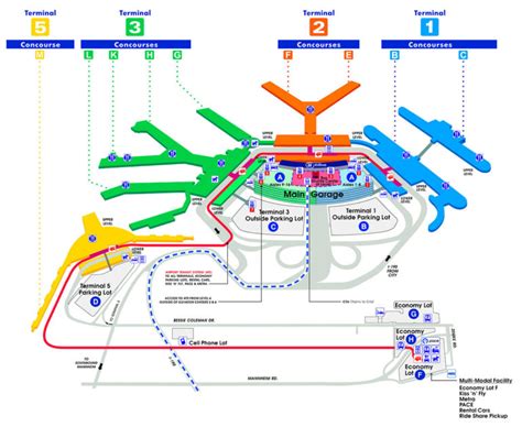 O'Hare Terminal Parking 1 | 2 | 3 | 5 - Your Best Parking Guide!