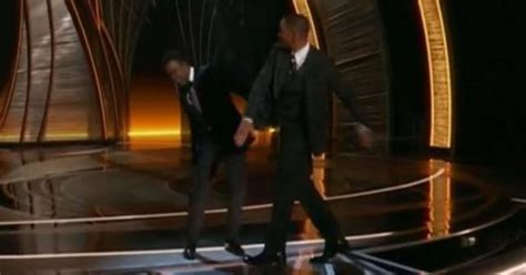 Will Smith slaps Chris Rock on stage at Oscars - CBS News