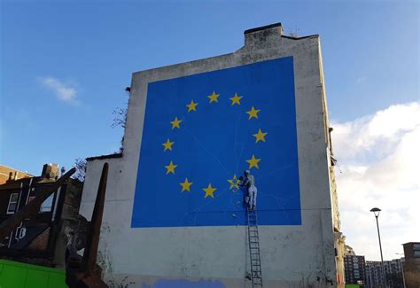 Banksy Brexit mural in Dover priced at £1million