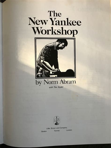 The New Yankee Workshop Norm Abram 1989 | Etsy