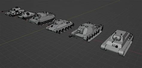 ArtStation - Tanks Pack | Game Assets