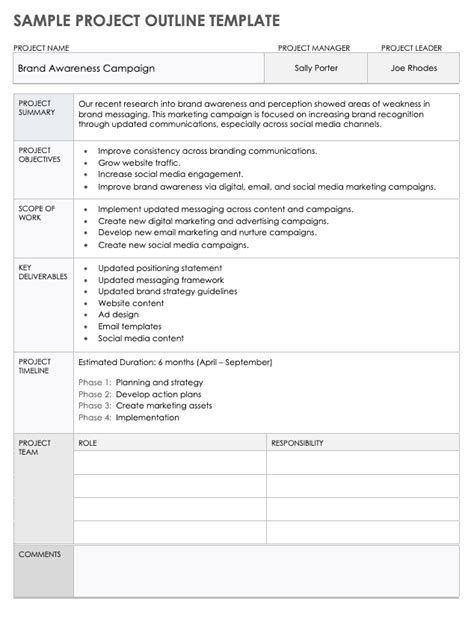 How To Create An Outline Template In Microsoft Word - Free Word Template