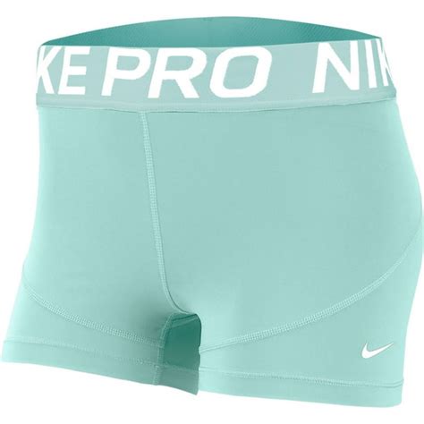 Nike - Nike Women's Pro 3" Training Short (Teal Tint/White, XX-Large ...