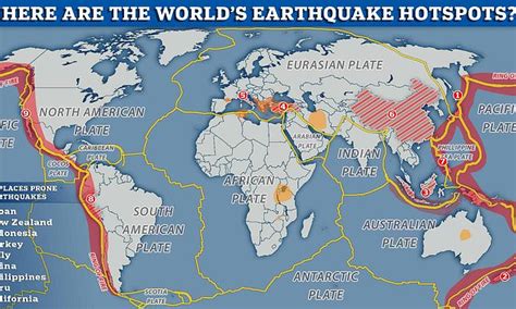 Where are the world's earthquake hotspots? - TrendRadars