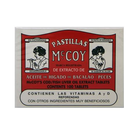 Pastillas Mccoy Cod/Fish Liver Oil Extract Tablets 100 ct | Shipt