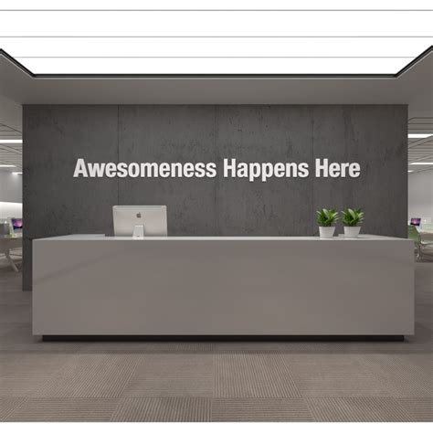 Awesomeness Office Decor Ideas - Moonwallstickers.com