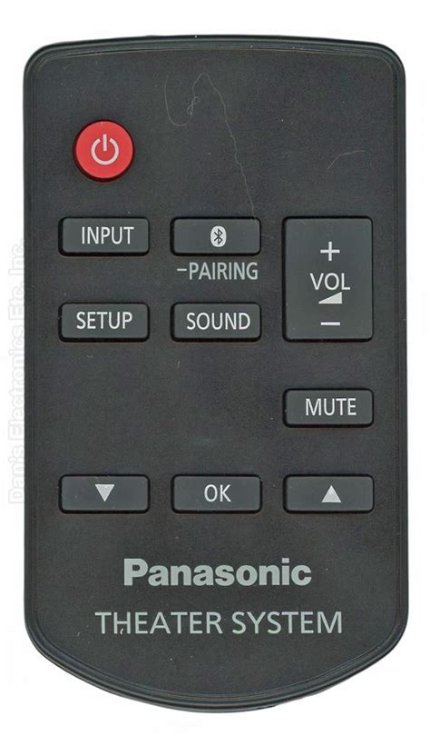 Buy Panasonic N2QAYC000121 Audio System Audio Remote Control