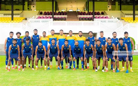 Sri Lanka squad for SAFF Championship 2021 announced