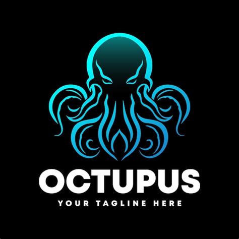 Premium Vector | Octopus logo design minimal modern octopus logo design template