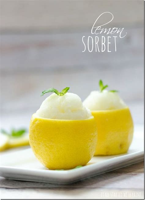 Lemon Sorbet recipe - Fun Crafts Kids